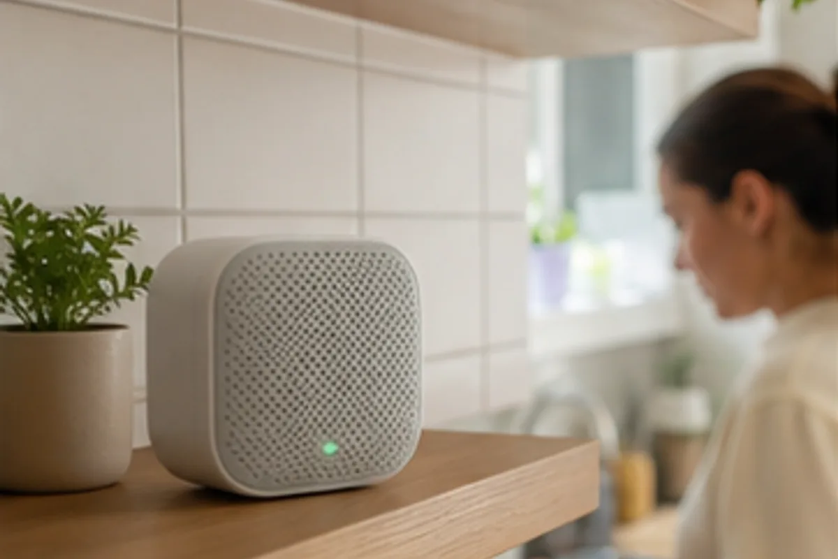 What a Home Air-Quality Monitor Can—and Cannot—Tell You in an everyday setting