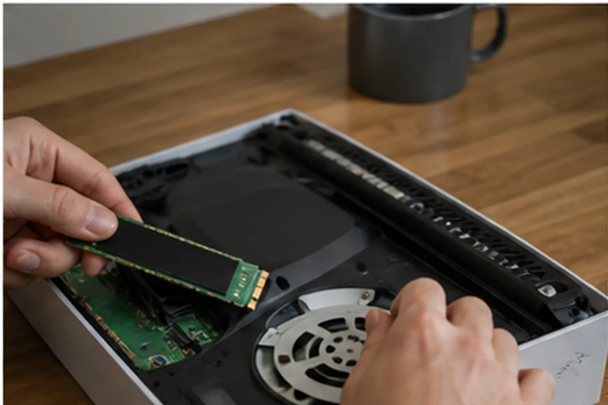 Storage Expansion for Modern Consoles in an everyday setting
