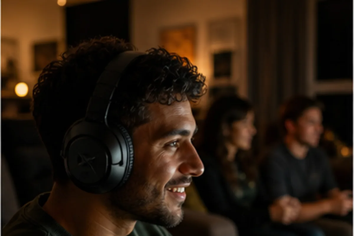 A Gaming Headset for a Shared Home in an everyday setting