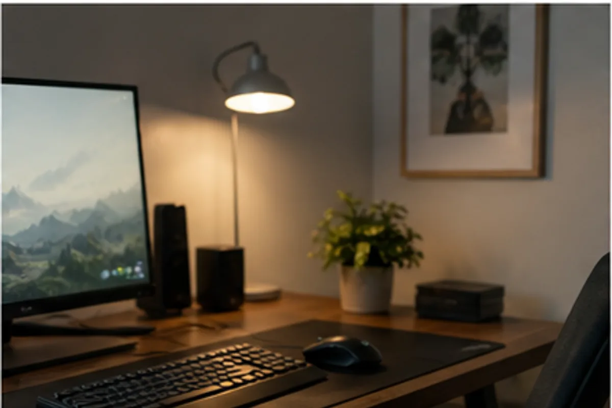 A First Keyboard and Mouse Setup for PC Gaming in an everyday setting