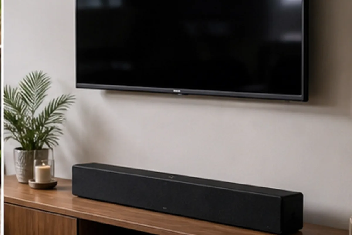 Choosing a Soundbar for a Small Living Room in an everyday setting