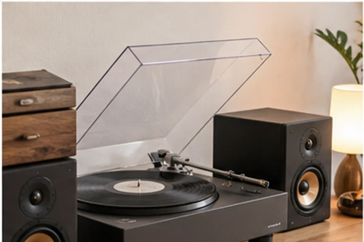 A First Turntable for an Apartment Setup in an everyday setting