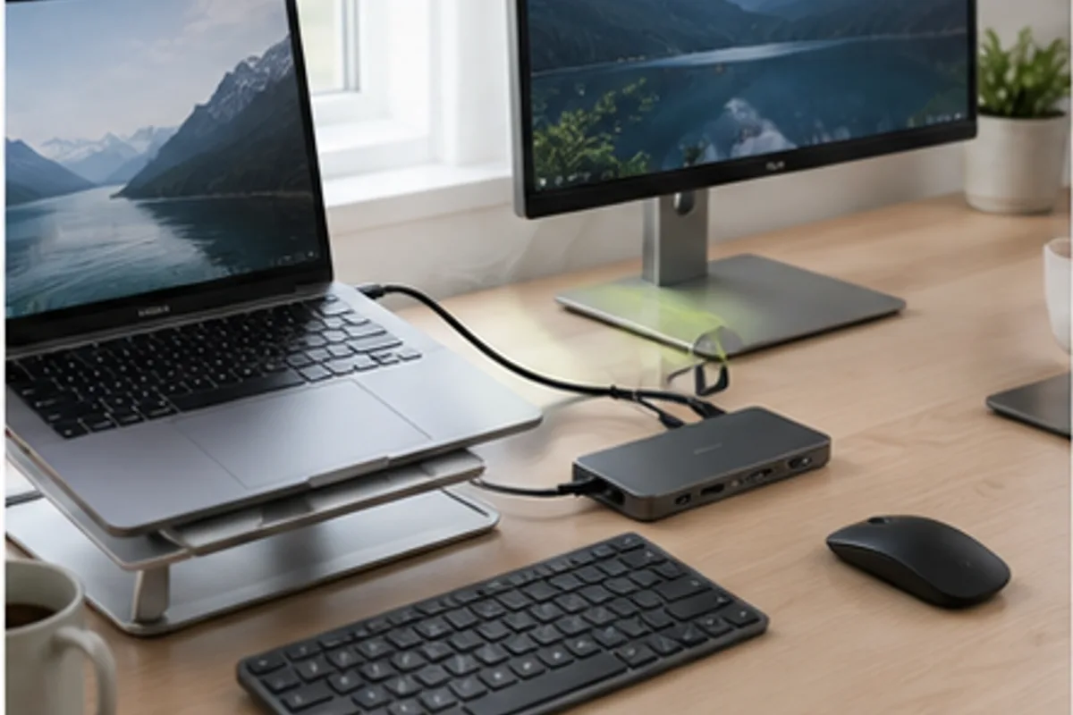 Choosing a USB-C Dock for Hybrid Work in an everyday setting