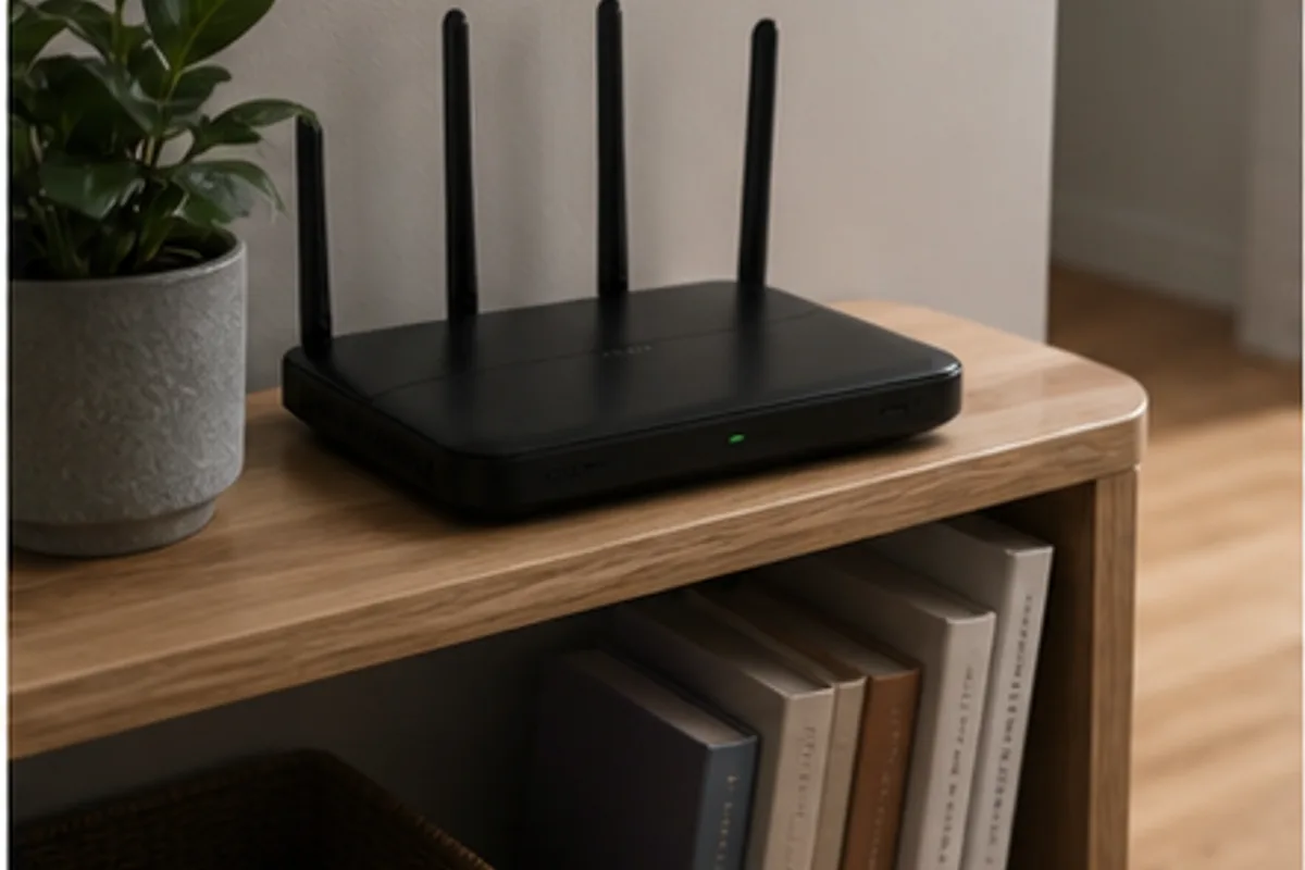 A Wi-Fi Router for an Apartment Full of Devices in an everyday setting